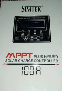 Simtek 100 A original MPPT hybrid controller/ invertor