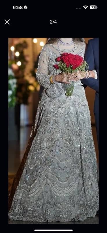 wedding/bridal/walima/barat dress 2