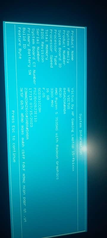 HP VICTUS 15 rtx 2050 11