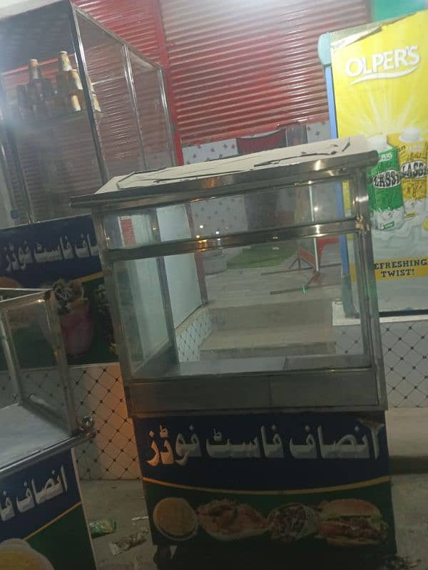 shawarma  and burger counter for sale 2