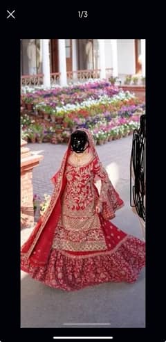 wedding/ barat/ walima / bridal dress