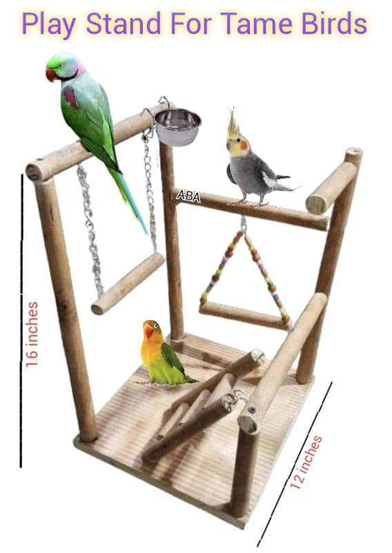 Birds Swings / Stands & Accessories 3