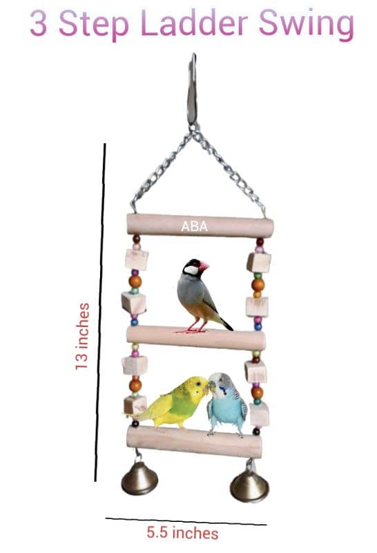 Birds Swings / Stands & Accessories 9