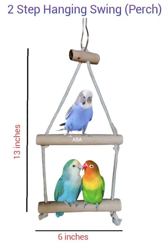 Birds Swings / Stands & Accessories 10