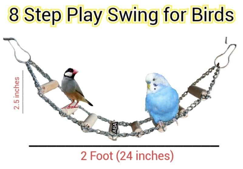 Birds Swings / Stands & Accessories 12