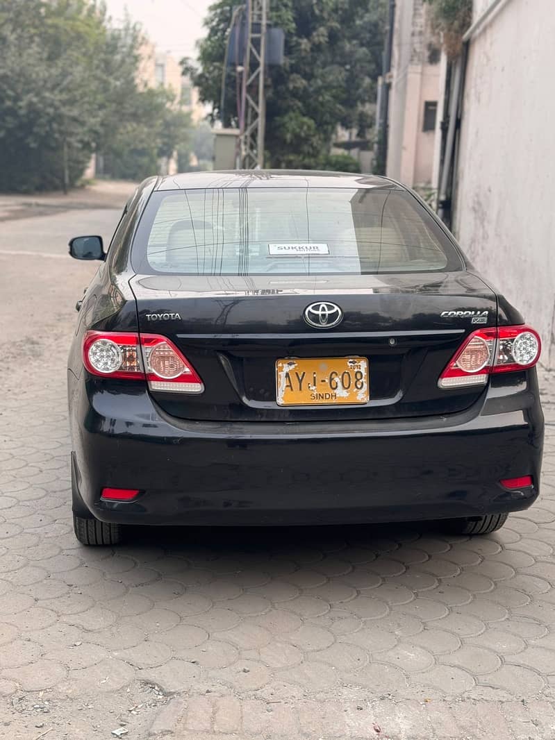 Toyota Corolla XLI 2011 2011 9