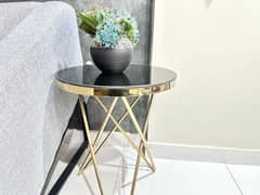 Coffee Table / Side Table / Stainless Steel Marble Coffee Table