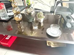 Center Table / wooden table / glass top center table for sale