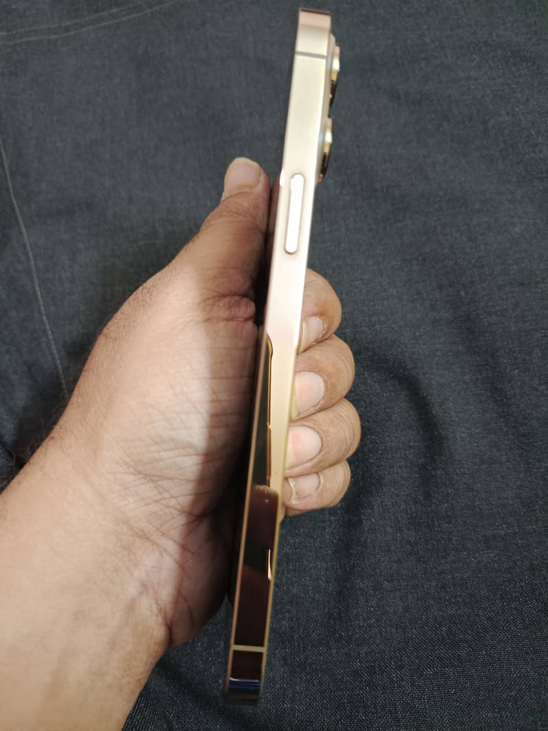 iphone 13 Pro Max PTA Approved 10/10 condition 256GB Golden 3