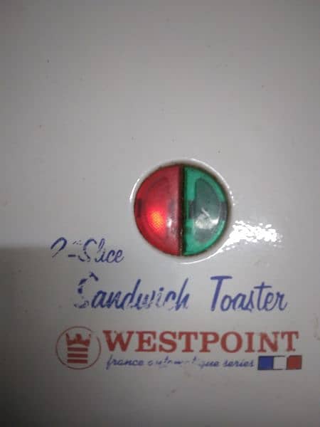 sandwich Toaster Eelectric Four Slice  West Point (Model# TSK-293) 2