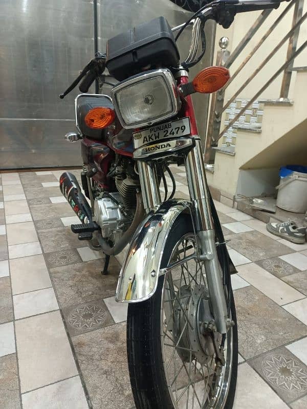 Honda CG 125 Red color for sale 1