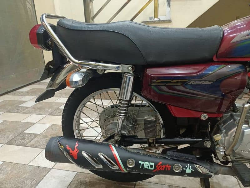 Honda CG 125 Red color for sale 9