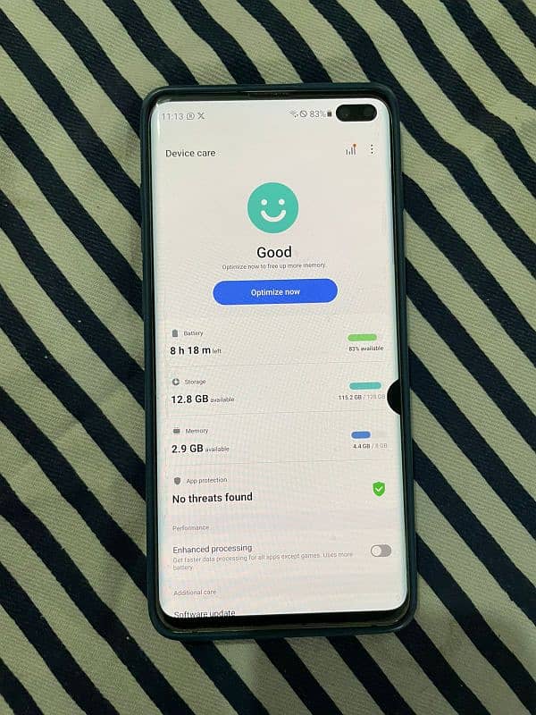 samsung s10 plus 8/128 dual sim vip pta approved 13