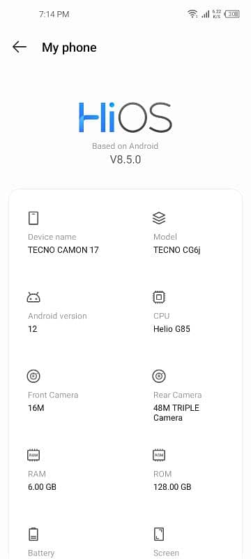 Tecno Camon 17 1