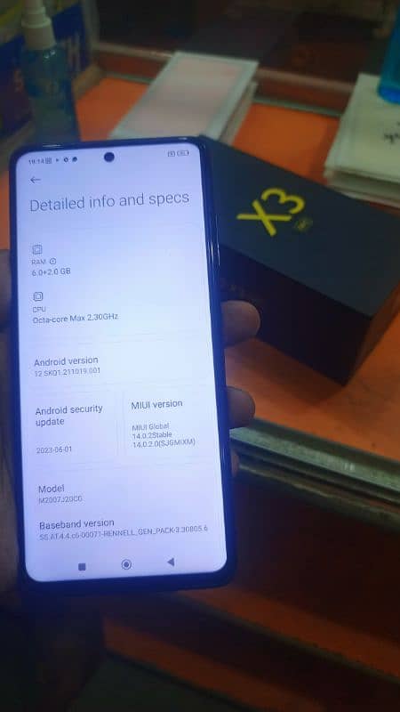 Poco X3 NFC 6gb 128gb PTA Approved 2