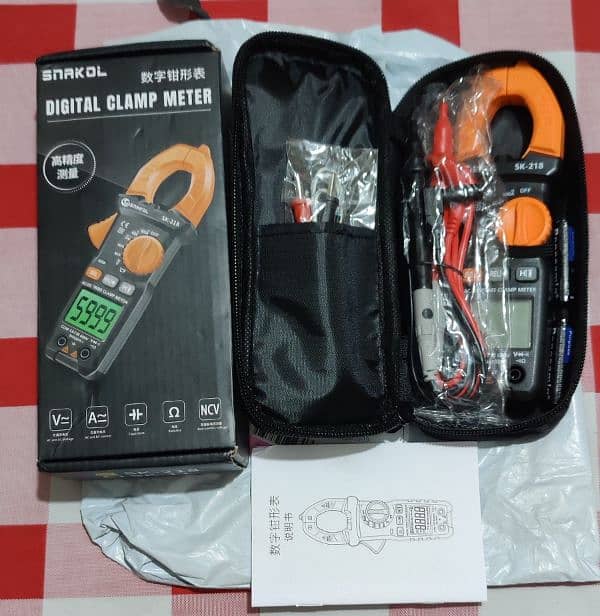 Imported AC/DC 600 Amps Clamp Meter Best for Solar System 7