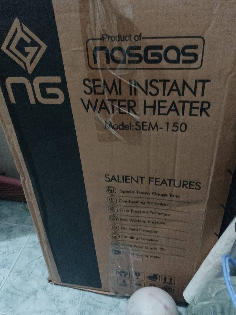 Nas gas electric gyser new 1