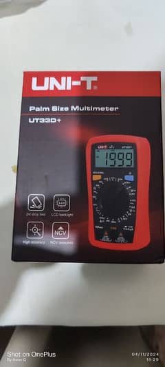 Multimeter UT33D+ Pinpack