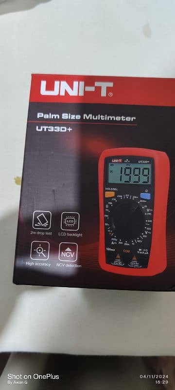 Multimeter UT33D+ Pinpack 2