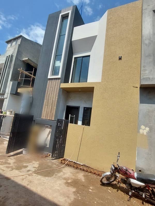 5 Bed Brand New Designer House For Sale On 6 Marla 1