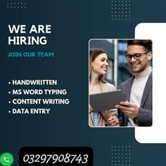 Assignment writing work Part Time/Full Time Daily payments