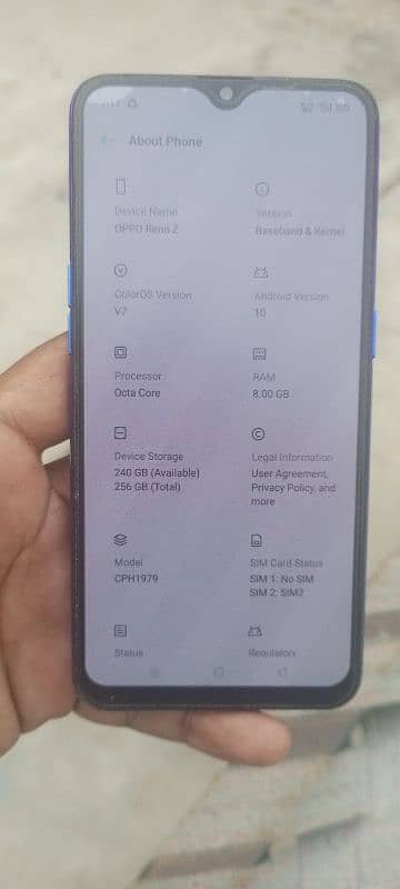 oppo Reno z exchange 324/8431/460 2