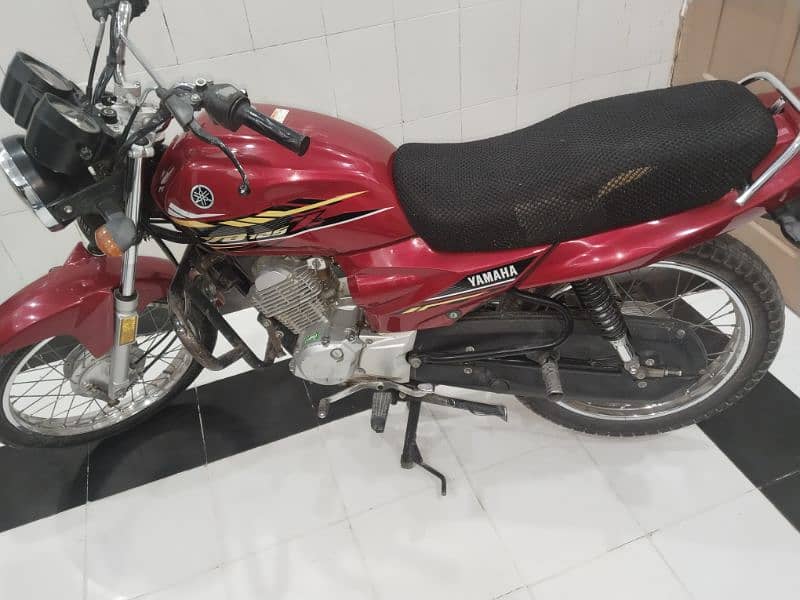 Yamaha ybz 125 2020 model Islamabad number lush condition 4