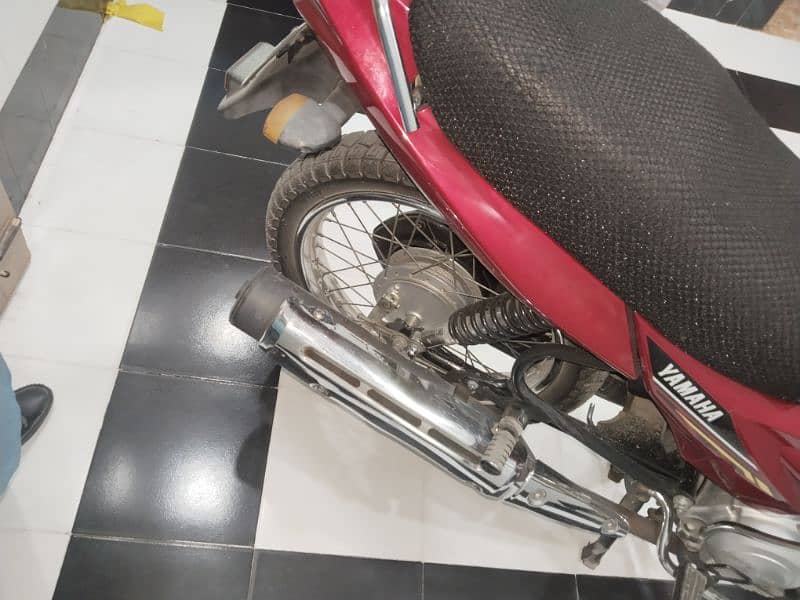 Yamaha ybz 125 2020 model Islamabad number lush condition 6