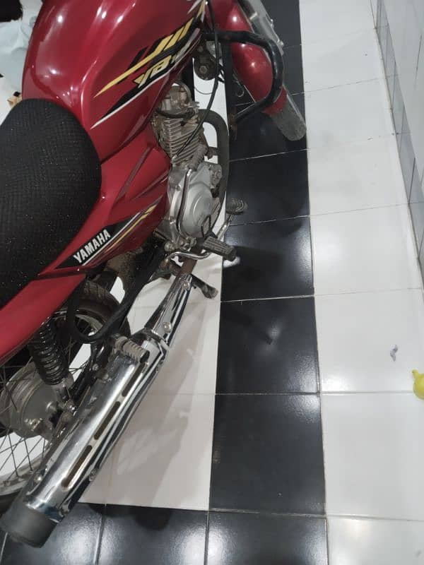 Yamaha ybz 125 2020 model Islamabad number lush condition 7