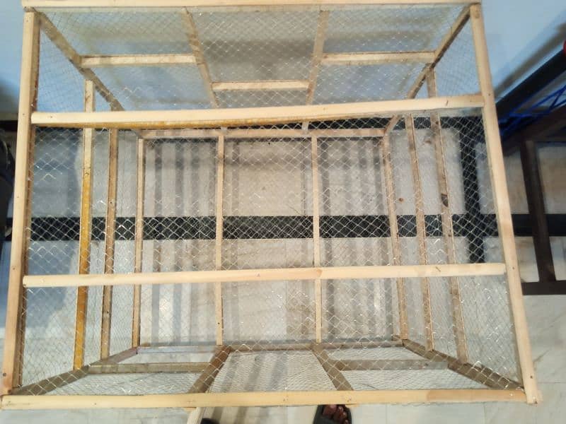 New Wooden Cage is available for hens & Parrots. 6