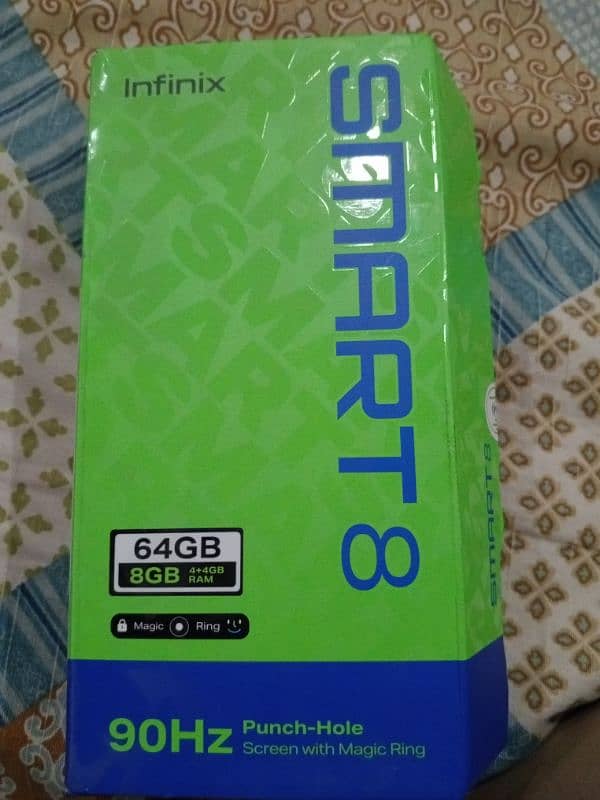 Infinix smart 8 4+4 Ram 64 Memory 3