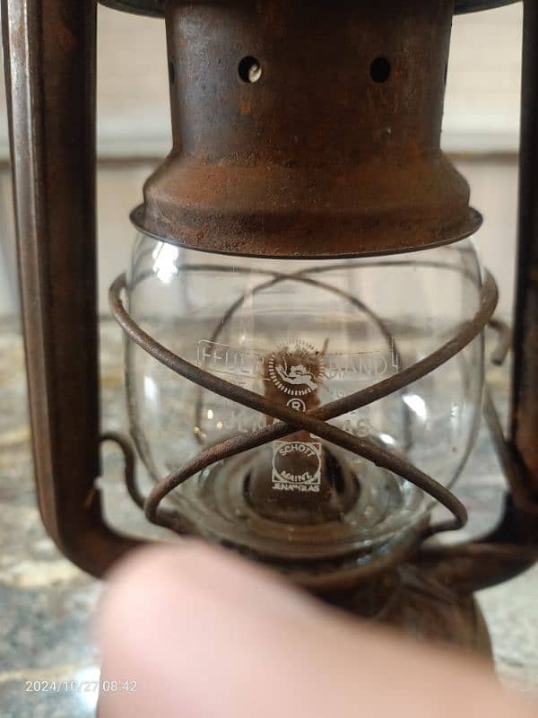 Original German Vintage Lantern 1