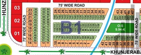 Good Location 10 Marla Plot For Sale In B1 Block Jinnah Sector LDA City Lahore