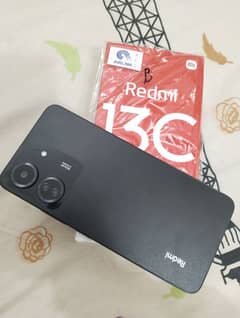 Redmi 13 C, Black Almost Full Warranty, 4/128 For Sale.