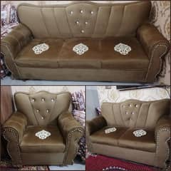 complete sofa set / wooden sofa / 7 seater sofa