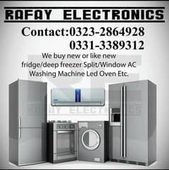 SELL / BUY / SLIGHTY USED / AC / FRIDGE / WASHING MACHINE /