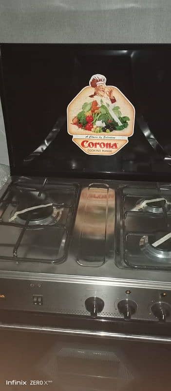 Corona cooking range with 3 stoves NEW 1