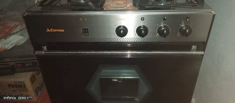 Corona cooking range with 3 stoves NEW 2