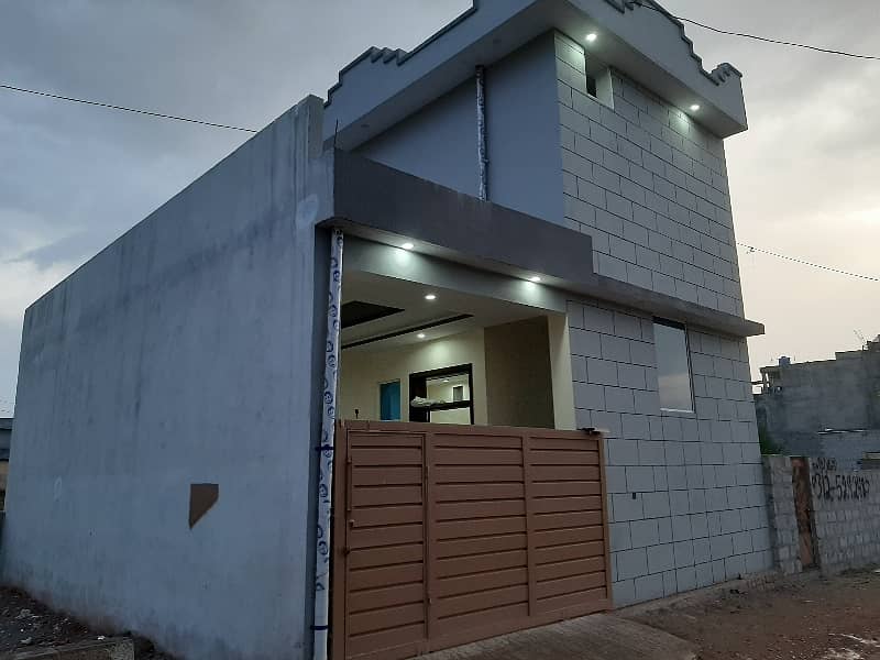 3 Bed Brand New Semi Double Storey House For Sale On 4 Marla 3