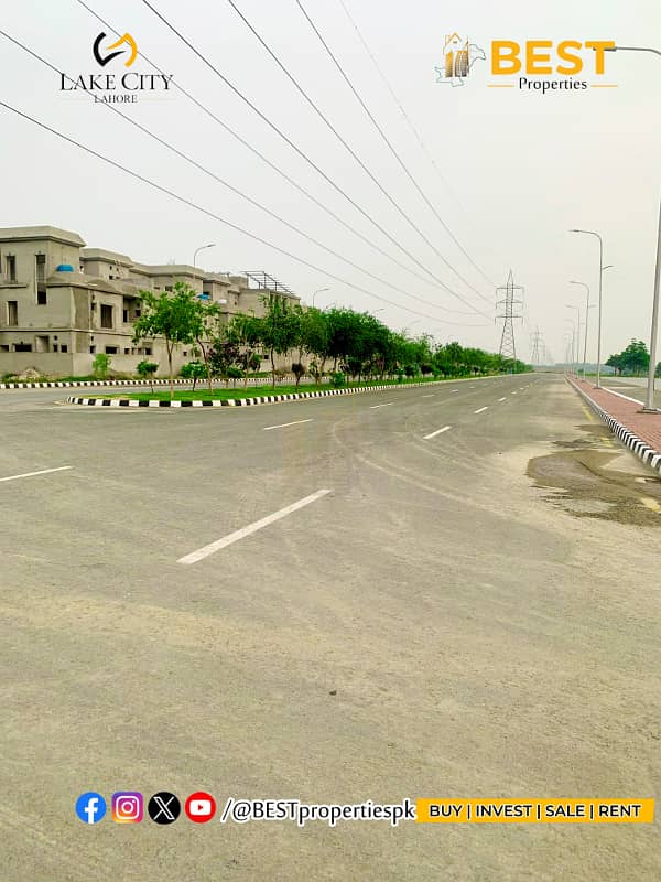 12 Marla Plot Ideal To Build Your Dream House in Block M3A Lake City Lahore 14