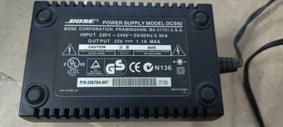 Bose DCS92 power supply for AV18, AV28, AV38, and AV48