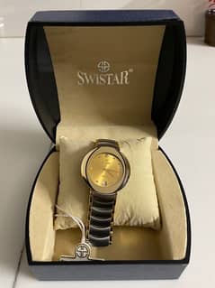 Swistar Quartz Men’s Stainless Steel Watch