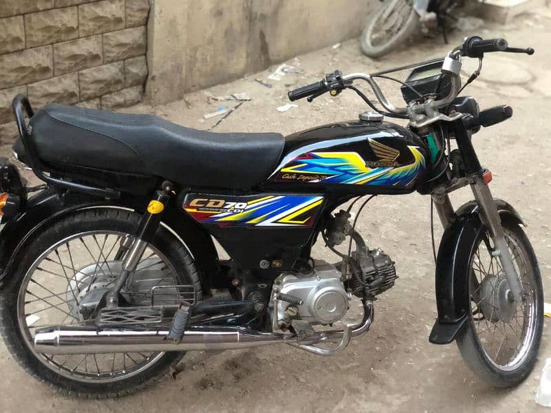 Honda cd 70 model 2021 Hyderabad number 3