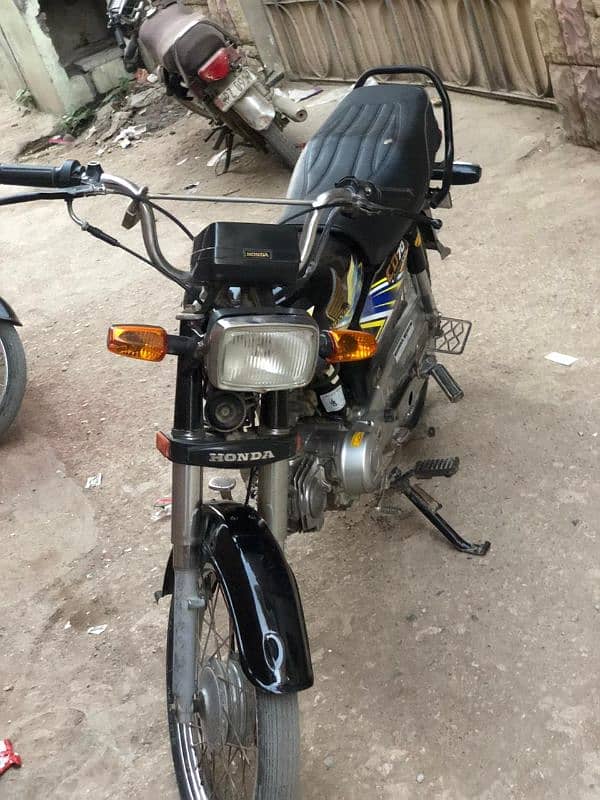 Honda cd 70 model 2021 Hyderabad number 7