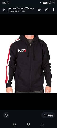 N7 Hoody Jackets