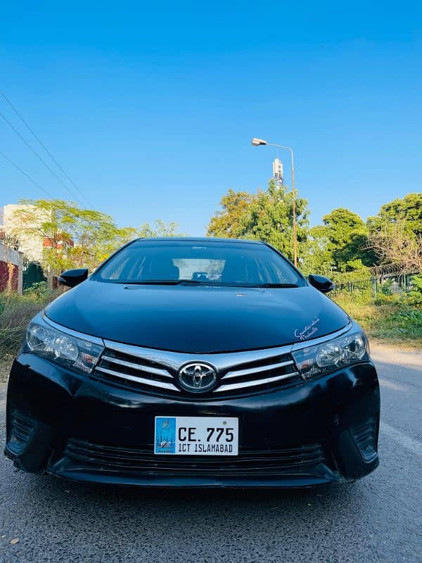 Toyota Corolla XLI 2014 1