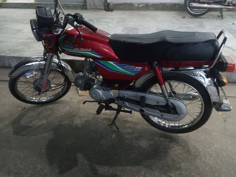 Honda CD 70 2017 model 5