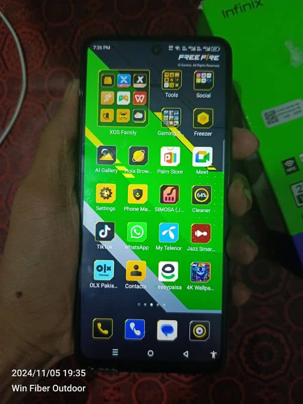 Infinix Hot 40 pro Conditon 10/9.5 all ok h 2