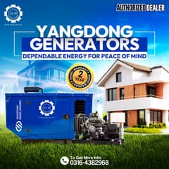 Yang Dong Generator|10 KVA to 100 KVA|Diesel Generator|Commercial