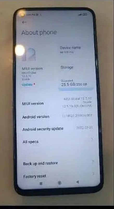 redmi 10t pro 8/256gb board dead selling parts display finger etc 2